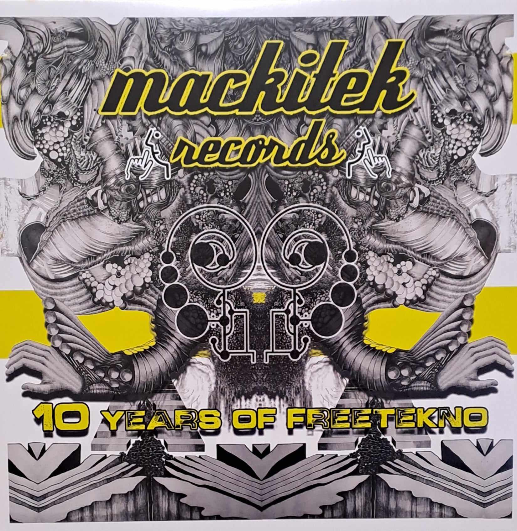 Mackitek 30 (10 ans de Freetekno) - (double album) (toute dernière copie en stock) - vinyle freetekno